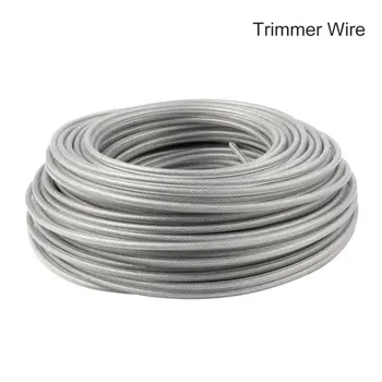 3.0mm Nylon Round Trimmer Line Grass Cutter Rope Trimmer Roll Cord Wire String for Grass Strimmer Replacement Tool
3.0mm Nylon Round Trimmer Line Grass Cutter Rope Trimmer Roll Cord Wire String for Grass Strimmer Replacement Tool