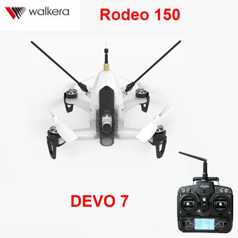 

Original Walkera Rodeo 150 Rc Quadcopter With DEVO 7 Transmitter 5.8G With 600TVL Camera 3D Aerobatic Mini FPV Racer RTF