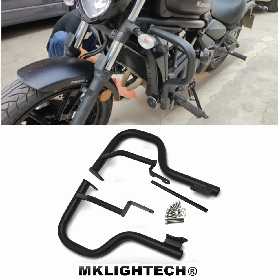 MKLIGHTECH For KAWASAKI VN650 Vulcan S 650 EN650 2015-2018 Motorcycle CNC Engine Protector Engine Guard Crash Bar Engine Bumpers
MKLIGHTECH For KAWASAKI VN650 Vulcan S 650 EN650 2015-2018 Motorcycle CNC Engine Protector Engine Guard Crash Bar Engine Bumpers