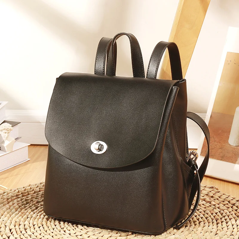 Bag Women's 2019 New Style Fashion Genuine Leather Lady Bag Simple Casual Student School Bag Versatile Crossbody Bag
Bag Women's 2019 New Style Fashion Genuine Leather Lady Bag Simple Casual Student School Bag Versatile Crossbody Bag