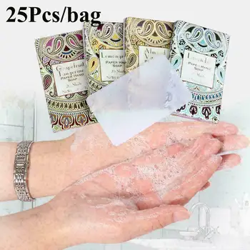 25 PCS Travel Soap Paper Washing Hand Bath Clean Scented Slice Disposable Soap Portable Mini Paper Soap
25 PCS Travel Soap Paper Washing Hand Bath Clean Scented Slice Disposable Soap Portable Mini Paper Soap