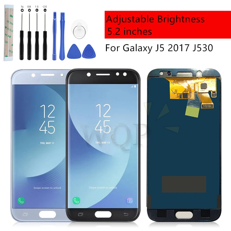 Adjustable LCD For Samsung Galaxy J530 2017 For Samsung J5 2017 Display Touch Screen Digitizer J5 Pro J530 J530F LCD 5.2'' inch
Adjustable LCD For Samsung Galaxy J530 2017 For Samsung J5 2017 Display Touch Screen Digitizer J5 Pro J530 J530F LCD 5.2'' inch
