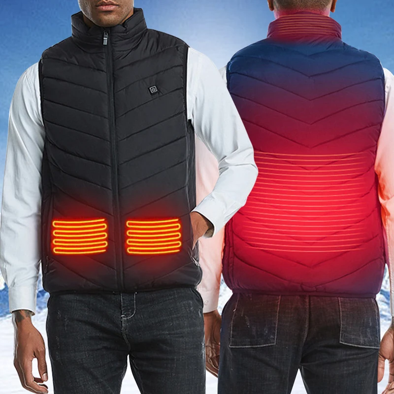 New Fashion Heated Vest Men Women Usb Heated Jacket Heating Vest Thermal Clothing Hunting Vest Winter Heating Jacket
New Fashion Heated Vest Men Women Usb Heated Jacket Heating Vest Thermal Clothing Hunting Vest Winter Heating Jacket