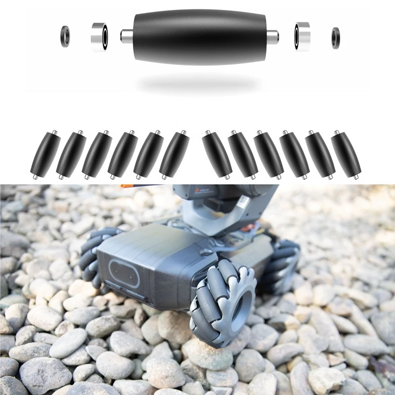 12Pcs Metal Parts High Friction DJI Robomaster S1 Mecanum Wheels / Tire Repair Parts for DJI RoboMaster S1 Accessories
12Pcs Metal Parts High Friction DJI Robomaster S1 Mecanum Wheels / Tire Repair Parts for DJI RoboMaster S1 Accessories