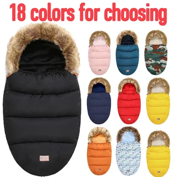 Baby Stroller Sleeping Bag Winter Warm Sleepsacks Robe For Infant Wheelchair Envelopes For Newborns Baby winter travel to keep 
Baby Stroller Sleeping Bag Winter Warm Sleepsacks Robe For Infant Wheelchair Envelopes For Newborns Baby winter travel to keep