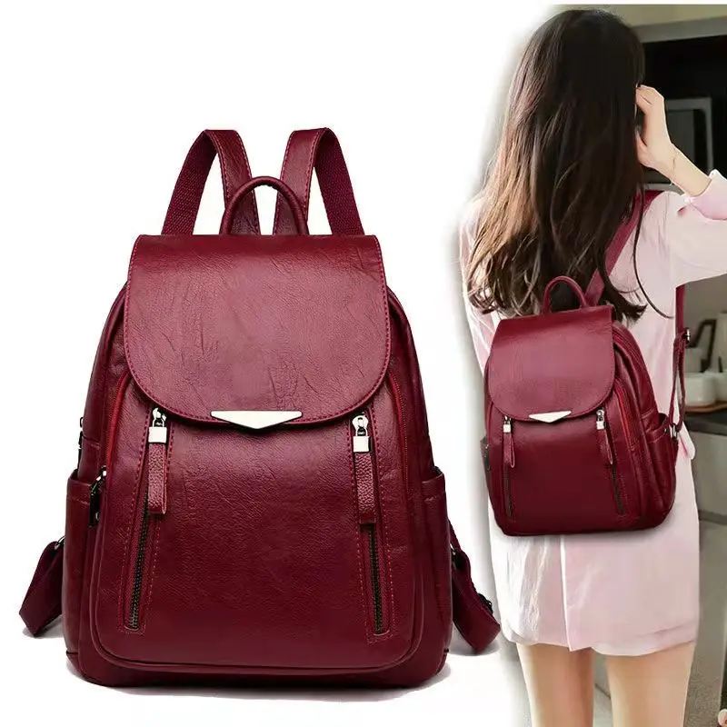 Luxury Handbag Women PU Leather Shoulder Bag Large Capacity Top-handle Bag Vintage Crossbody Bag Brands Lady Pouch sac
Luxury Handbag Women PU Leather Shoulder Bag Large Capacity Top-handle Bag Vintage Crossbody Bag Brands Lady Pouch sac