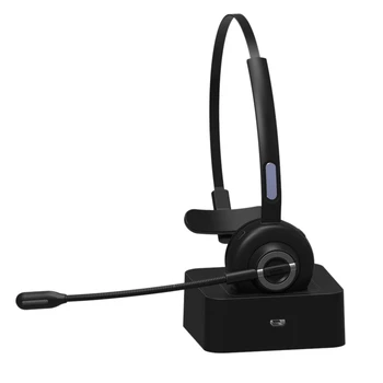 M97 Mono Trucker Bluetooth Wireless Headset with Microphone & Charging Station Truck Driver Call Center Office Business Headset
M97 Mono Trucker Bluetooth Wireless Headset with Microphone & Charging Station Truck Driver Call Center Office Business Headset
