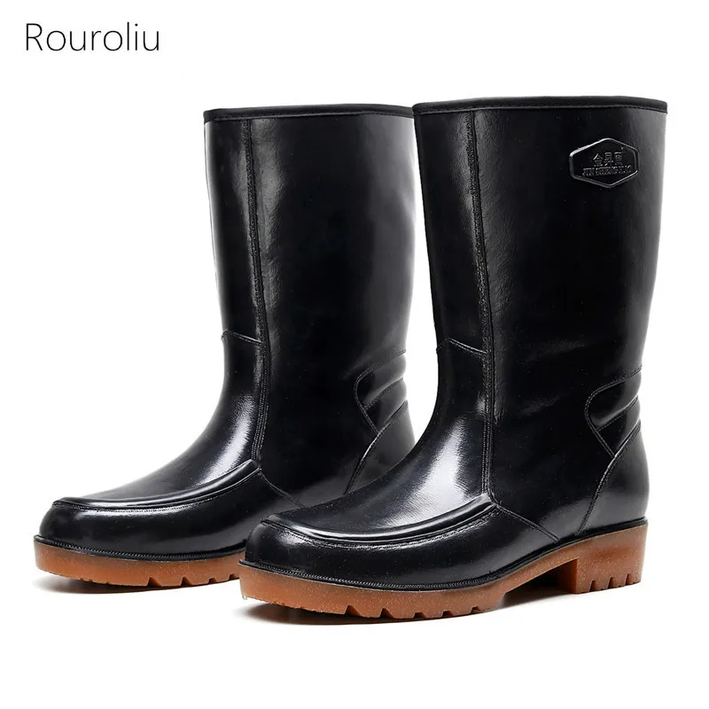 Rouroliu Men Non-Slip Work Water Boots Waterproof Chef Shoes 2020 Autumn Winter Mid-Calf Rainboots
Rouroliu Men Non-Slip Work Water Boots Waterproof Chef Shoes 2020 Autumn Winter Mid-Calf Rainboots