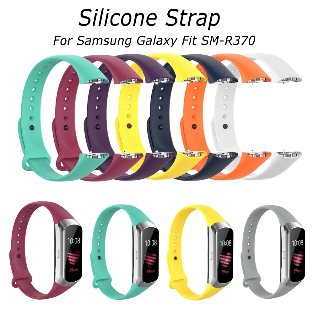 Hangrui Sport Soft Silicone Watch Wrist Strap For Samsung Galaxy Fit SM-R370 Smart Bracelet Watch Strap SM R370 Accessories
Hangrui Sport Soft Silicone Watch Wrist Strap For Samsung Galaxy Fit SM-R370 Smart Bracelet Watch Strap SM R370 Accessories