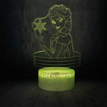 Hot girl Ice lady night light Elsa holding snow baby girls bedroom decor desk light
Hot girl Ice lady night light Elsa holding snow baby girls bedroom decor desk light