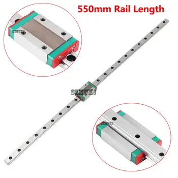 HighQ 550mm Miniature CNC Linear Rail Sliding Motion Mini Slide Rail Linear Guide W/ MGN12H Sliding Block for CNC 3D Printer DIY
HighQ 550mm Miniature CNC Linear Rail Sliding Motion Mini Slide Rail Linear Guide W/ MGN12H Sliding Block for CNC 3D Printer DIY