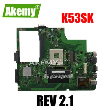 K53SK Motherboard REV2.1 HM65 For Asus Q550JV K53SK Laptop motherboard K53SK Mainboard K53SK Motherboard test 100% OK 
K53SK Motherboard REV2.1 HM65 For Asus Q550JV K53SK Laptop motherboard K53SK Mainboard K53SK Motherboard test 100% OK