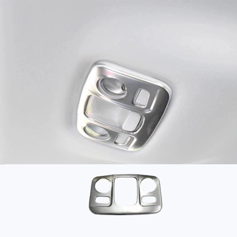 Stainless Steel Rear Reading Light Lamp Decoration Cover Trim Frame For Peugeot 3008 GT 5008 2nd 2016 2017 2018 accessories 1pcs
Stainless Steel Rear Reading Light Lamp Decoration Cover Trim Frame For Peugeot 3008 GT 5008 2nd 2016 2017 2018 accessories 1pcs