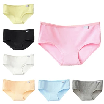 Cotton Candy Color Panties Women's Solid Color Simple Cute Sweet Triangle Briefs Fashion Personality Multicolor Optional
Cotton Candy Color Panties Women's Solid Color Simple Cute Sweet Triangle Briefs Fashion Personality Multicolor Optional