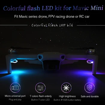Professional Colorful Light For Dji MAVIC Mini Mavic Air 2 Strobe Searching Lighting Night Navigation Drone Mini Accessories
Professional Colorful Light For Dji MAVIC Mini Mavic Air 2 Strobe Searching Lighting Night Navigation Drone Mini Accessories