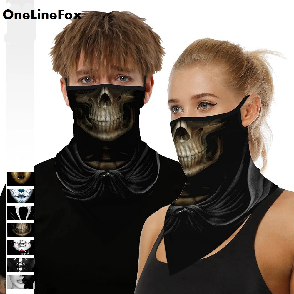 OneLineFox Skull Print Scarf Fashion Headwear Face Cover Multifunctional Headband Sporting Outdoor Headwear Bandana Magic Scarf
OneLineFox Skull Print Scarf Fashion Headwear Face Cover Multifunctional Headband Sporting Outdoor Headwear Bandana Magic Scarf