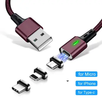 3-in-1Magnetic Data Cable for Apple/Android/Type-C Charging + Data Transmission 2-in-1 USB Charging Cable
3-in-1Magnetic Data Cable for Apple/Android/Type-C Charging + Data Transmission 2-in-1 USB Charging Cable