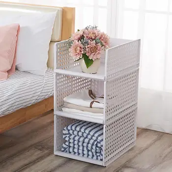 Detachable Multi-layer Plastic Storage Racks Shelf Wardrobe Clothes Socks Sliding trajectory Storage Basket Shelf Organizer
Detachable Multi-layer Plastic Storage Racks Shelf Wardrobe Clothes Socks Sliding trajectory Storage Basket Shelf Organizer