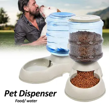 3.8L Pet Automatic Pet Feeder Dog Cat Drinking Bowl for Dog Water Drinking Cat Feeding Large Capacity Dispenser Dog Food Water 
3.8L Pet Automatic Pet Feeder Dog Cat Drinking Bowl for Dog Water Drinking Cat Feeding Large Capacity Dispenser Dog Food Water