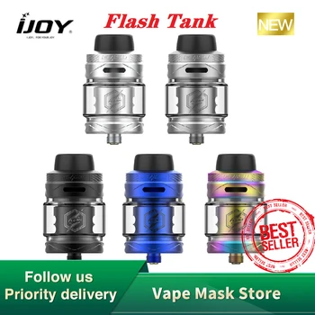 Original IJOY Flash Tank 4.5ml Top filling Sub Ohm Tank Compatible with 0.15ohm/0.5ohm Mesh Coils Electronic Cigarette Atomizer
Original IJOY Flash Tank 4.5ml Top filling Sub Ohm Tank Compatible with 0.15ohm/0.5ohm Mesh Coils Electronic Cigarette Atomizer