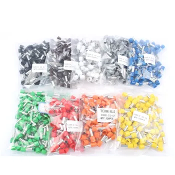 E10-12 Tube insulating Insulated terminals 10MM2 Cable Wire Connector 100PCS/Pack Insulating Crimp Terminal Connector
E10-12 Tube insulating Insulated terminals 10MM2 Cable Wire Connector 100PCS/Pack Insulating Crimp Terminal Connector