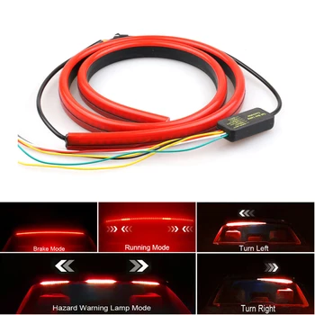 Niscarda Multifunction Flowing LED 3rd Third Brake Light Bar Rear Tail Red Strip High Mount Reverse Stop Signal Warning Lamp
Niscarda Multifunction Flowing LED 3rd Third Brake Light Bar Rear Tail Red Strip High Mount Reverse Stop Signal Warning Lamp