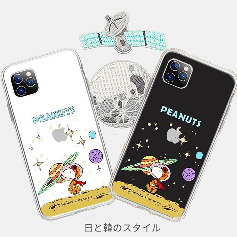 Snoopy phone case for iphone 11 Peanuts in space transparent tpu shell apple XS MAX 6 7 8plus XR anti-fal cute phone back-cover
Snoopy phone case for iphone 11 Peanuts in space transparent tpu shell apple XS MAX 6 7 8plus XR anti-fal cute phone back-cover