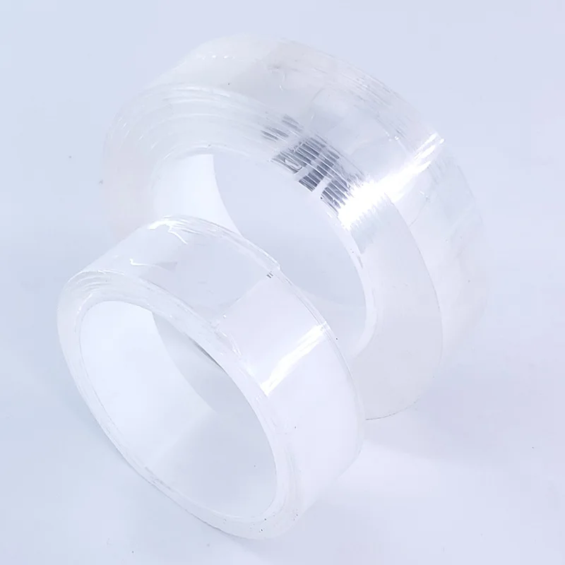 5m, 2mm reusable double-sided tape, nano traceless tape, removable and cleanableRemovable label adhesive ring
5m, 2mm reusable double-sided tape, nano traceless tape, removable and cleanableRemovable label adhesive ring