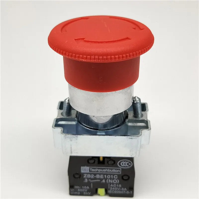 ZB2-BE102C Mushroom head power switch emergency stop 10A 22mm push button switch (ZB2) XB2-BS542 XB2-BS541 XB2-BS544 XB2-BS545
ZB2-BE102C Mushroom head power switch emergency stop 10A 22mm push button switch (ZB2) XB2-BS542 XB2-BS541 XB2-BS544 XB2-BS545