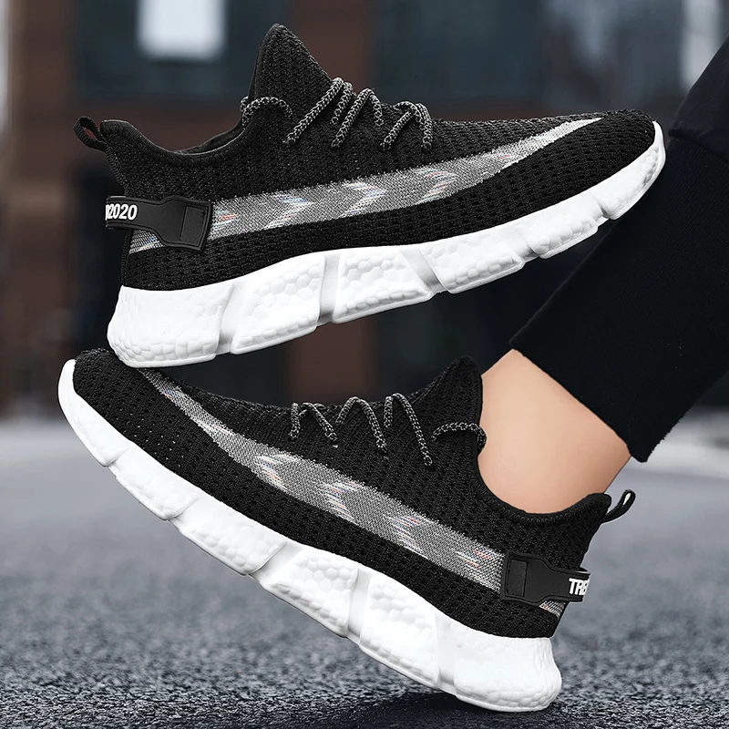 Mesh Men Casual Shoes Lace-up Men Shoes Lightweight Comfortable Breathable Light Walking Sneakers Rubber Soft Bottom Non Slip
Mesh Men Casual Shoes Lace-up Men Shoes Lightweight Comfortable Breathable Light Walking Sneakers Rubber Soft Bottom Non Slip