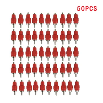 50pcs Chicken Drinker Nipple Waterfowl Stainless Steel Hen Duck Poultry Feeder Acessories Farming Equipment
50pcs Chicken Drinker Nipple Waterfowl Stainless Steel Hen Duck Poultry Feeder Acessories Farming Equipment