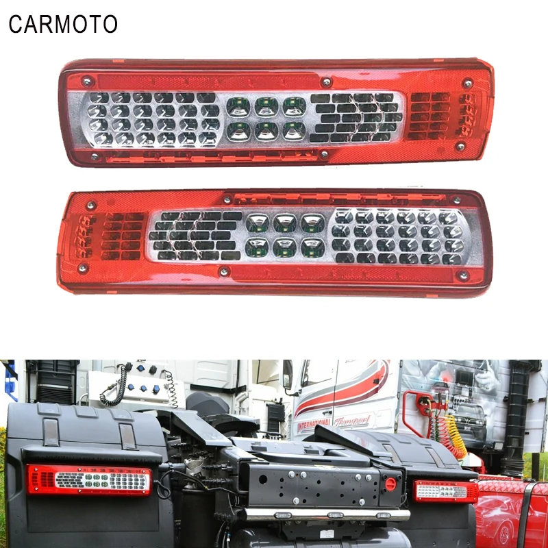 For Volvo tail light Brand new set 24V truck led tail lamp used for volvo FH4 truck LED Rear Combination Lamps tail light 
For Volvo tail light Brand new set 24V truck led tail lamp used for volvo FH4 truck LED Rear Combination Lamps tail light