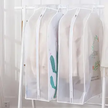 Breathable Clothes Dust Cover PEVA Garment Suit Organizer Coat Dust Cover Wardrobe Storage Bag Zipper Dress Hanging Clothing
Breathable Clothes Dust Cover PEVA Garment Suit Organizer Coat Dust Cover Wardrobe Storage Bag Zipper Dress Hanging Clothing