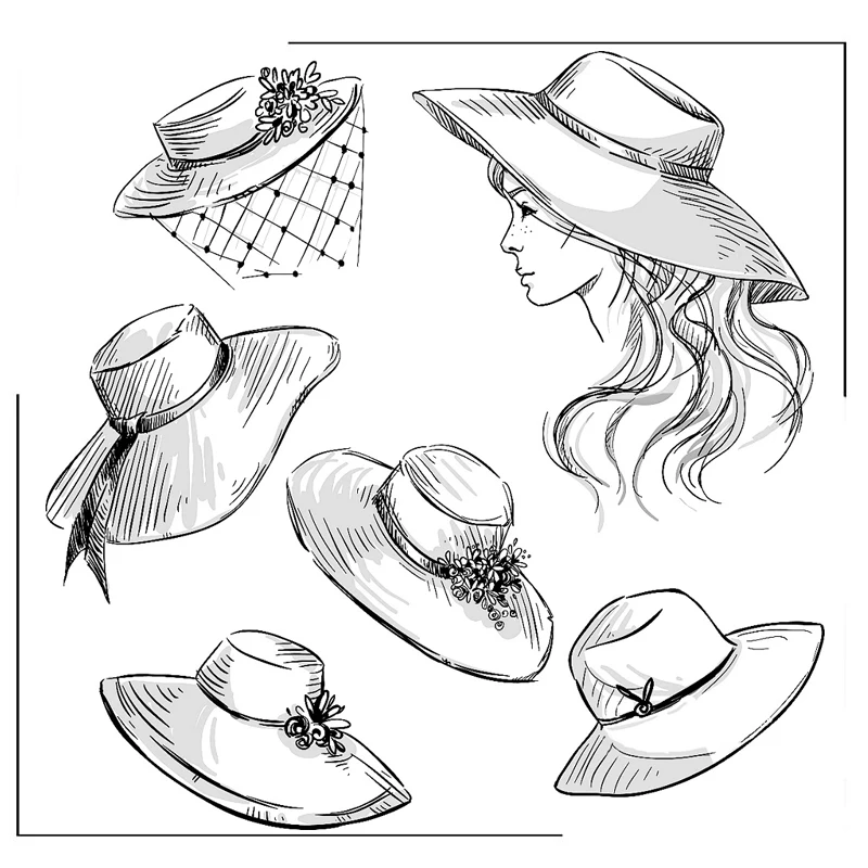 Hat Clear Stamps Scrapbooking Crafts Decorate Photo Album Embossing Cards Making Clear Stamps New
Hat Clear Stamps Scrapbooking Crafts Decorate Photo Album Embossing Cards Making Clear Stamps New