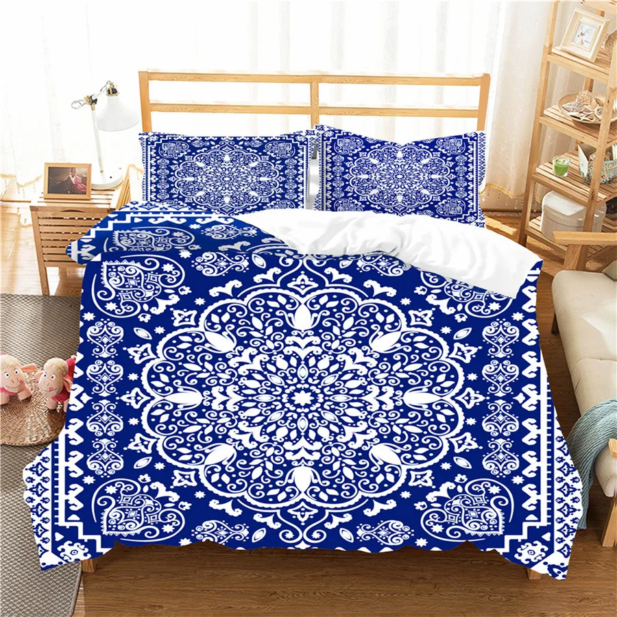 A Bedding Set 3D Printed Duvet Cover Bed Set Bohemia Home Textiles for Adults Bedclothes with Pillowcase #BXMY05
A Bedding Set 3D Printed Duvet Cover Bed Set Bohemia Home Textiles for Adults Bedclothes with Pillowcase #BXMY05