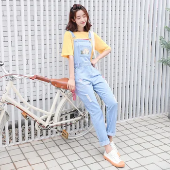 Fashion Women Denim Romper Jumpsuit Casual Jean Overalls Full Length One Piece Romper For Women
Fashion Women Denim Romper Jumpsuit Casual Jean Overalls Full Length One Piece Romper For Women
