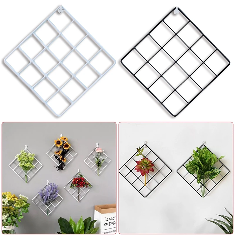 Nordic Ins Style Metal Mesh Grid Wall Photos Grids Pictures Postcards Frame Iron Storage Rack Holder Home Bedroom DIY Decoration
Nordic Ins Style Metal Mesh Grid Wall Photos Grids Pictures Postcards Frame Iron Storage Rack Holder Home Bedroom DIY Decoration