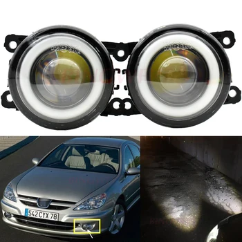 2PCS Super Bright LED Fog Lights with Angel eye For P-eugeot 607 (9D, 9U) Saloon 2000 2001 2002 2003 2004-2006 Fog Lamp Assembly
2PCS Super Bright LED Fog Lights with Angel eye For P-eugeot 607 (9D, 9U) Saloon 2000 2001 2002 2003 2004-2006 Fog Lamp Assembly