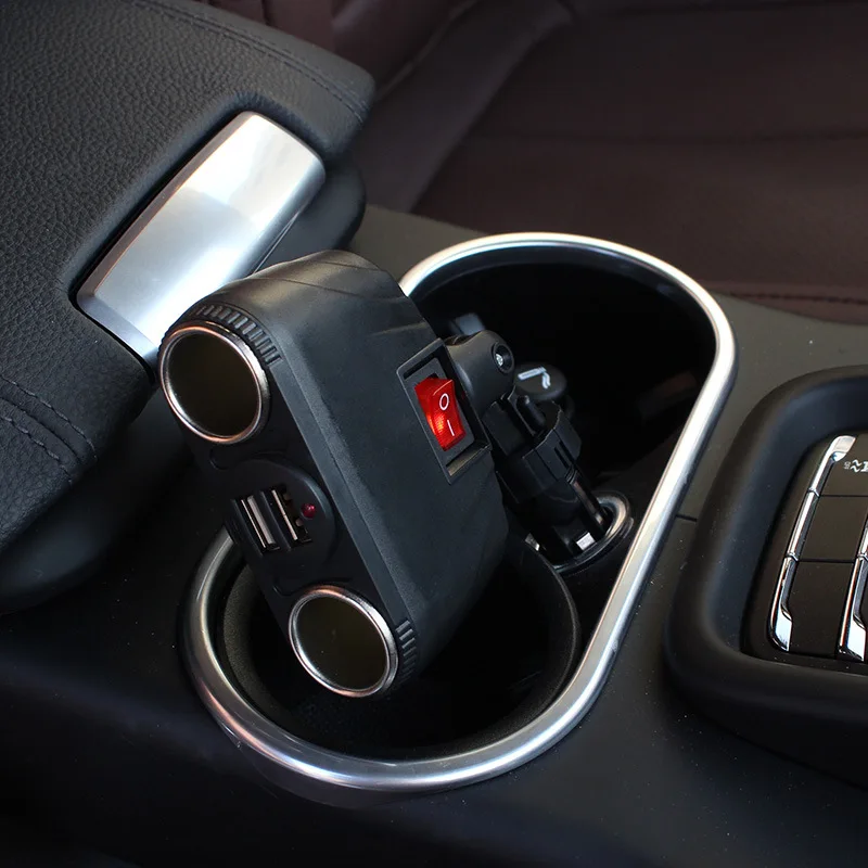 Shunwei with Separate Switch One Divided into Two Car Mounted Charger Double USB Car Cigarette Lighter Sd-1921
Shunwei with Separate Switch One Divided into Two Car Mounted Charger Double USB Car Cigarette Lighter Sd-1921