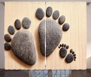 Dark Grey Beige Stones Curtains Nursery Top View Image Smooth Stones Arranged The Shape Feet Living Room Window Drapes
Dark Grey Beige Stones Curtains Nursery Top View Image Smooth Stones Arranged The Shape Feet Living Room Window Drapes