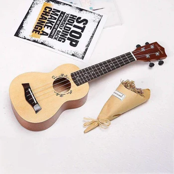 Mini Guitar23 Inch Ukulele 4 String Mahogany Hawaii Concert Musical Instrument Gift High Quality Ukulele UK2392
Mini Guitar23 Inch Ukulele 4 String Mahogany Hawaii Concert Musical Instrument Gift High Quality Ukulele UK2392