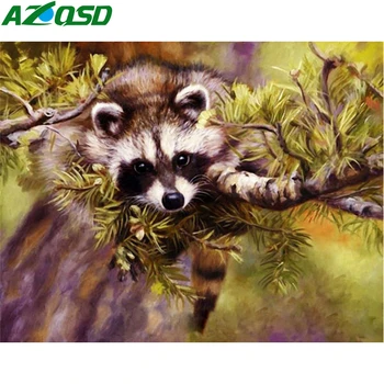 AZQSD DIY Painting By Number Canvas Kits Raccoon Acrylic Paint Unframe Coloring By Numbers Animal Decor For Home
AZQSD DIY Painting By Number Canvas Kits Raccoon Acrylic Paint Unframe Coloring By Numbers Animal Decor For Home