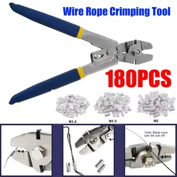 Fishing Pliers 8-type Aluminium Sleeve Clamp Aluminum Sleeve Pliers For Wire Rope Press Aluminium Chuck Shearing 158-350MM
Fishing Pliers 8-type Aluminium Sleeve Clamp Aluminum Sleeve Pliers For Wire Rope Press Aluminium Chuck Shearing 158-350MM