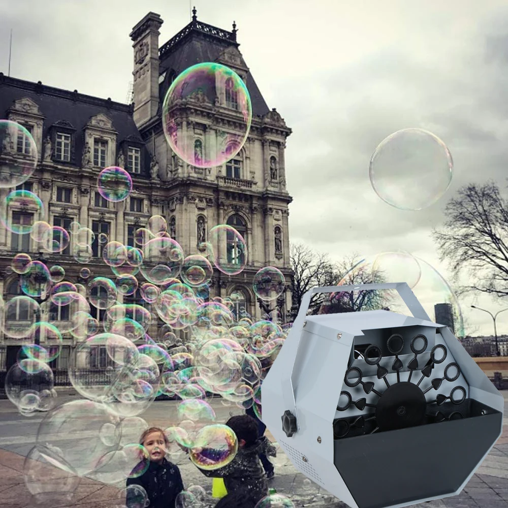 Professional 60W 0.6L Bubble Machine Automatic Bubble Machine With High Output Remote Control For Wedding Party Stage Effect DJ
Professional 60W 0.6L Bubble Machine Automatic Bubble Machine With High Output Remote Control For Wedding Party Stage Effect DJ