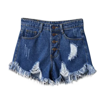 Women's Summer Jeans Solid Color High Waist Slim Casual Wide Leg Pants Elastic Loose Hole Hot Denim Shorts
Women's Summer Jeans Solid Color High Waist Slim Casual Wide Leg Pants Elastic Loose Hole Hot Denim Shorts