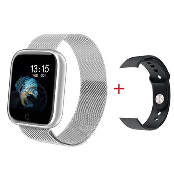 T80 Smart Watch IP67 Waterproof Heart Rate Monitor Blood Pressure Sport Smart Bracelet Band with Strap NEW!
T80 Smart Watch IP67 Waterproof Heart Rate Monitor Blood Pressure Sport Smart Bracelet Band with Strap NEW!