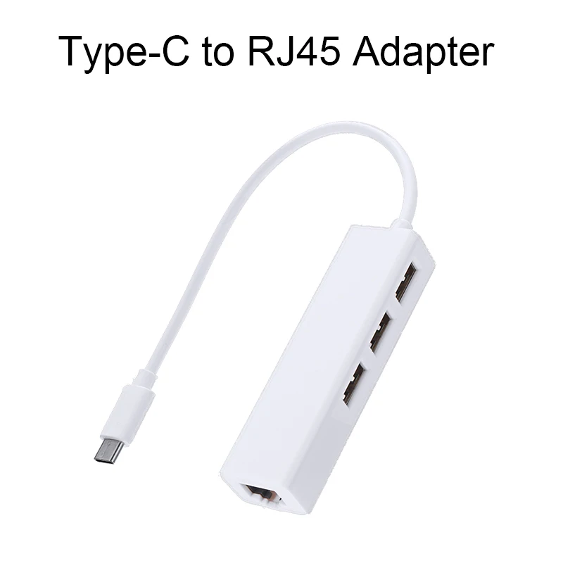 New USB 2.0 Type-C Thunderbolt 3 to RJ45 Ethernet Hub Adapter for Macbook Portable USB-C Ethernet Connector Cable Accessories
New USB 2.0 Type-C Thunderbolt 3 to RJ45 Ethernet Hub Adapter for Macbook Portable USB-C Ethernet Connector Cable Accessories