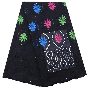 Black Cheap Dry Lace Fabric For Dress 2020 High Quality Lace African Swiss Voile Cotton Lace Switzerland Fabric 5 Yards 1793
Black Cheap Dry Lace Fabric For Dress 2020 High Quality Lace African Swiss Voile Cotton Lace Switzerland Fabric 5 Yards 1793