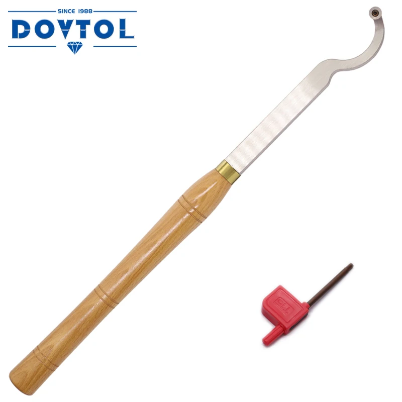 20 Inches Swan Neck Hollower Round 12X2.5mm Carbide Tipped Wood Turning Tools With Solid Wooden Handle For Wood Carpenter
20 Inches Swan Neck Hollower Round 12X2.5mm Carbide Tipped Wood Turning Tools With Solid Wooden Handle For Wood Carpenter