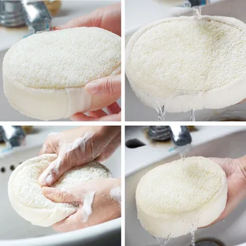New Natural Loofah Bath Shower Sponge Body Scrubber Exfoliator Washing Pad Bathroom Accessories 10*14.5*5cm Lightweight, Durable
New Natural Loofah Bath Shower Sponge Body Scrubber Exfoliator Washing Pad Bathroom Accessories 10*14.5*5cm Lightweight, Durable